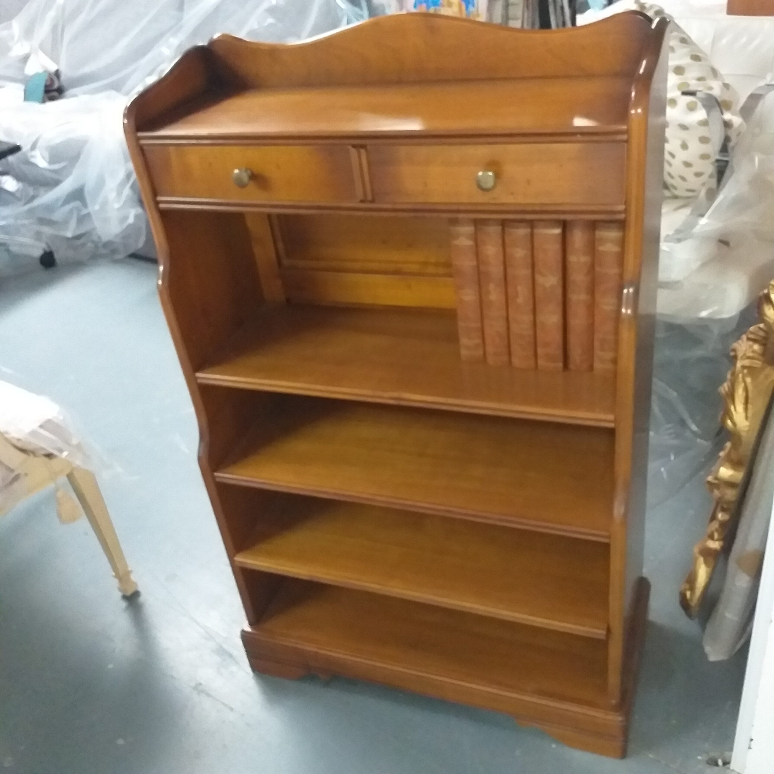 Ref 173 Bookcase Solid Cherrywood Artisan Interiors   ArtisanInteriors 26 Scaled 1 